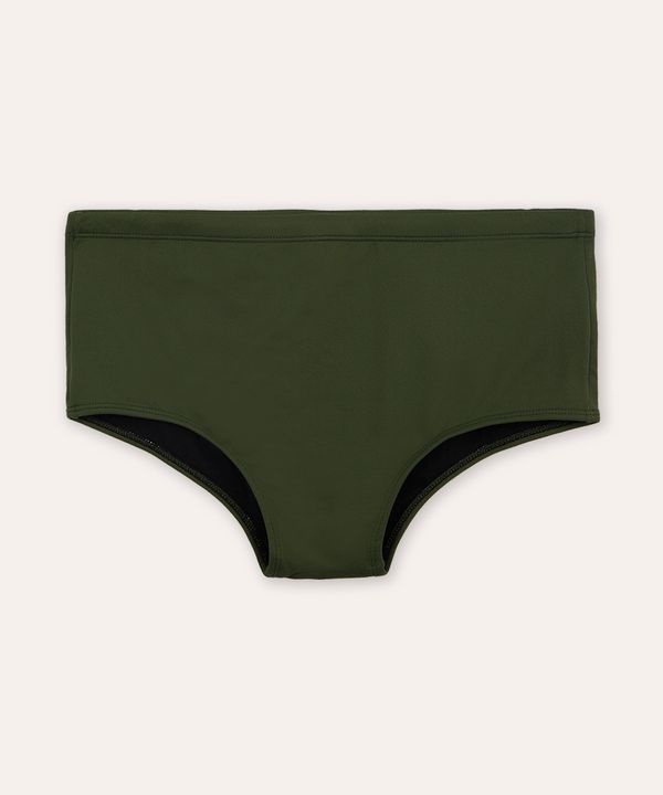 sunga boxer proteção uv verde M