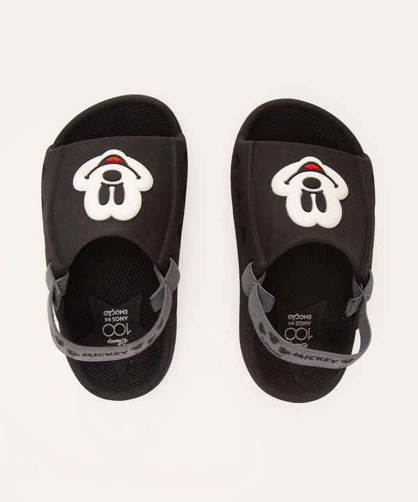 sandália infantil lilo e stitch com elástico azul - preto 21