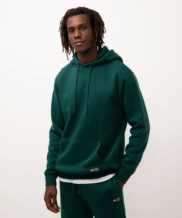 blusa de moletom oversized com bolso verde GG