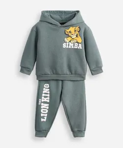 conjunto infantil de moletom simba verde 1
