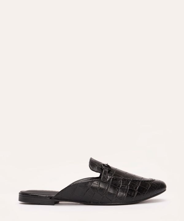 mule croco com bridão via uno preto 38