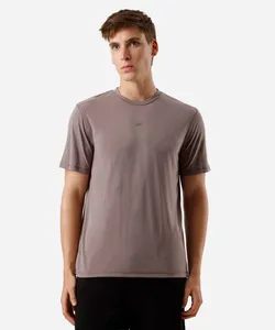 camiseta masculina manga curta cinza M