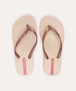 chinelo infantil glitter ipanema rosa claro 25-26