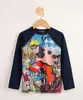 Camiseta de Praia Infantil Equipe 7 Naruto Shippuden Manga Longa com Proteção UV50+ Azul Marinho 6