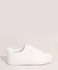 Tênis Feminino Casual com Recortes Branco 36