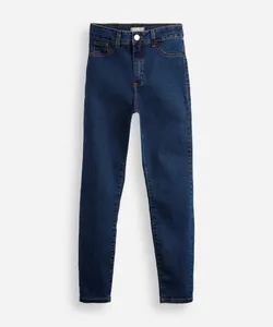 calça skinny juvenil jeans azul 10