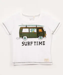 camiseta infantil manga curta kombi off white 3
