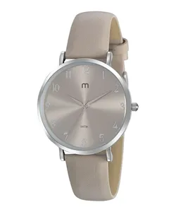 Kit de Relógio Analógico Mondaine Natural Feminino + Pulseira - 53950L0MGNH1K Prateado Único