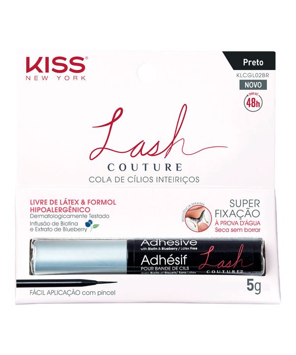 Cola de Cílios I-Envy by Kiss New York 48h - Preta Único Único