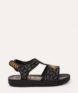 sandália infantil batman grendene preto 17-18