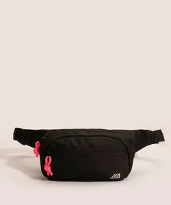 pochete esportiva bolso frontal preto Único