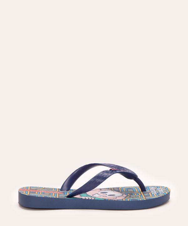 chinelo infantil turma da mônica ipanema azul 23-24