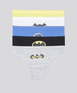 Kit de 5 Cuecas Batman Multicor 4