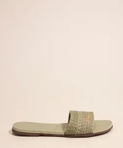 chinelo slide you malta havaianas verde 35-36