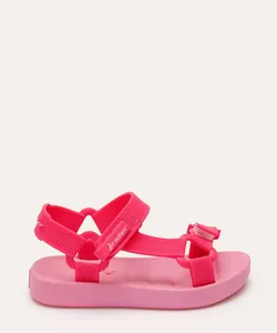 papete infantil com velcro free style rider rosa 25