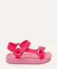 papete infantil com velcro free style rider rosa 23-24