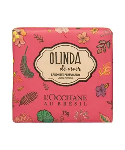 OLINDA DE VIVER SABONETE EM BARRA 75G LOCCITANE AU BRESIL único 75 G