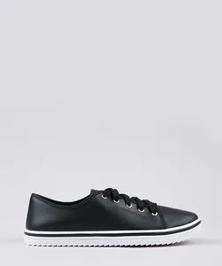 Tênis Feminino Moleca com Listra Preto 37