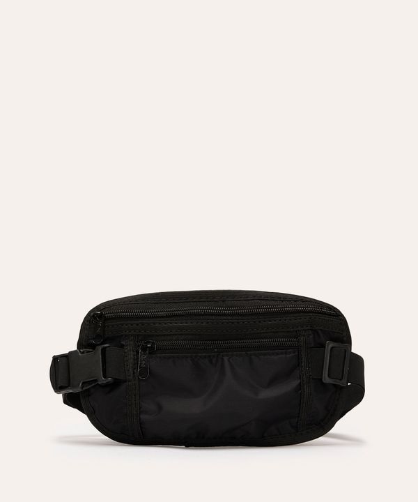 pochete doleira alça elástica preto UNICO