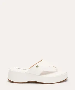tamanco flatform via uno branco 35
