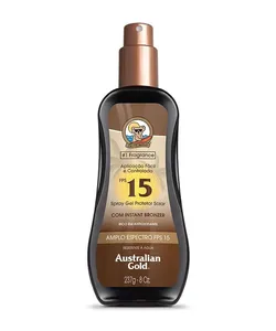 protetor solar australian gold spray gel FPS 15 237ml 235 ML