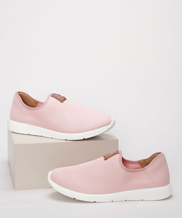 Tênis Feminino Knit Bebecê Rosê 38