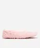 meia feminina sapatilha fleece estrelas rosa P