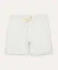 bermuda infantil de malha texturizada off white 4