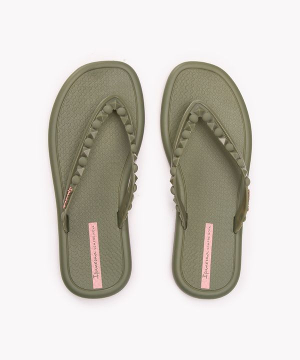 rasteirinha com tachas meu sol Ipanema verde 39-40