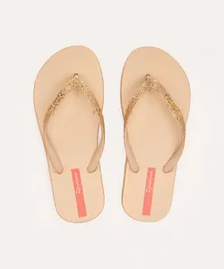 chinelo infantil maxy glow ipanema bege médio 31-32