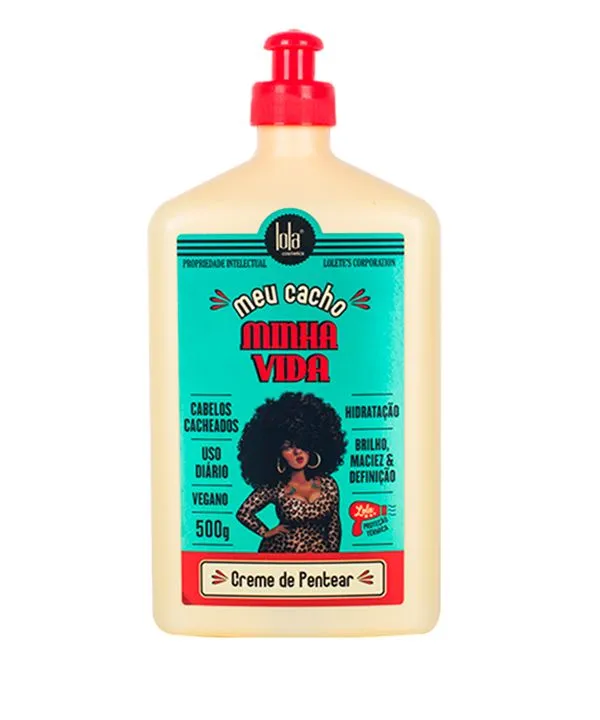 Creme de pentear Meu Cacho, Minha Vida 200g - Lola Cosmetics Único 500 ML