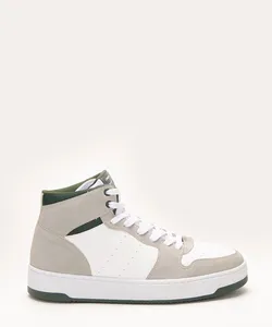 tênis cano alto casual cinza 39