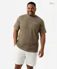 bermuda reta masculina de sarja cós elástico plus size off white 48