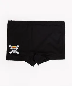 sunga boxer infantil one piece proteção uv preta 10
