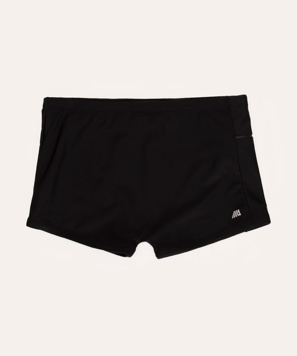 sunga boxer com bolso proteção uv preta P