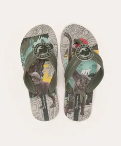 chinelo infantil jurassic world ipanema verde 29-30