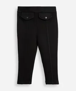 calça legging infantil montaria preta 1