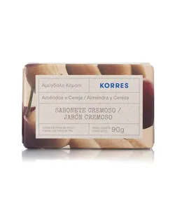 Sabonete em Barra Korres Amêndoa e Cereja 90g Único 90 G