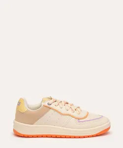 tênis infantil recortes coloridos off white 33