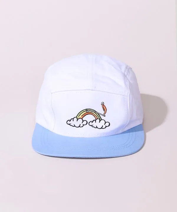Boné Masculino Birden Aba Reta Arco Iris Branco Único