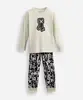 pijama longo infantil minecraft verde 8