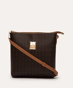 bolsa cross vizzano marrom UNICO