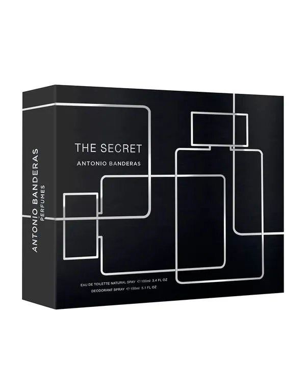 kit banderas secret anual 100ml e deo spray 150ml único Único
