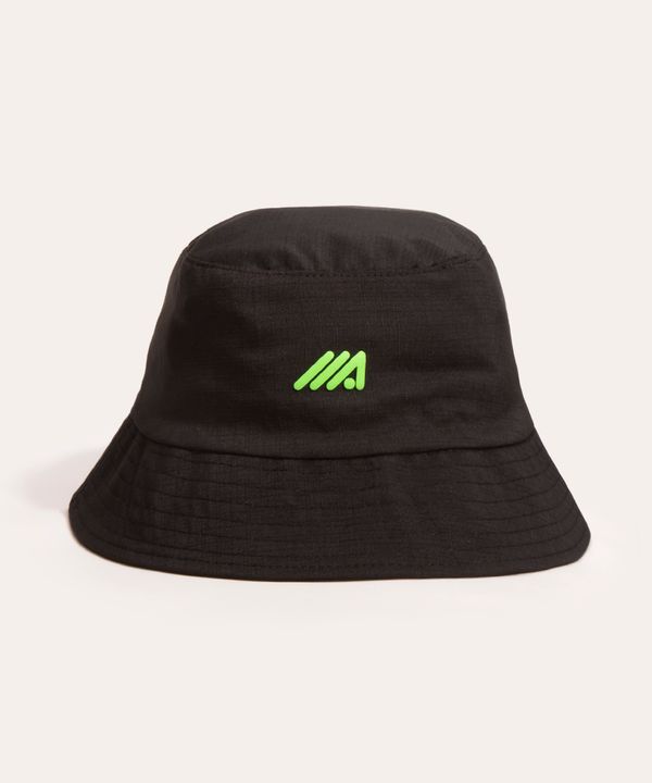 chapéu bucket preto Único