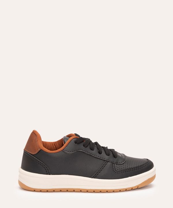 tênis infantil casual preto 34
