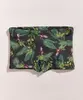 Sunga Infantil EMI Beachwear Boxer Estampada Bananeiras com Proteção UV50+ Verde Escuro 4