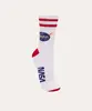 meia cano longo nasa branco 41-43