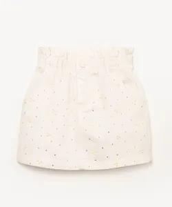 saia infantil de sarja clochard pérolas off white 6