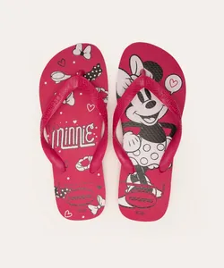 chinelo top minnie mouse havaianas pink 39-40