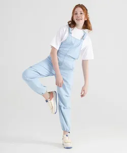 macacão parachute juvenil jeans jeans medio 10